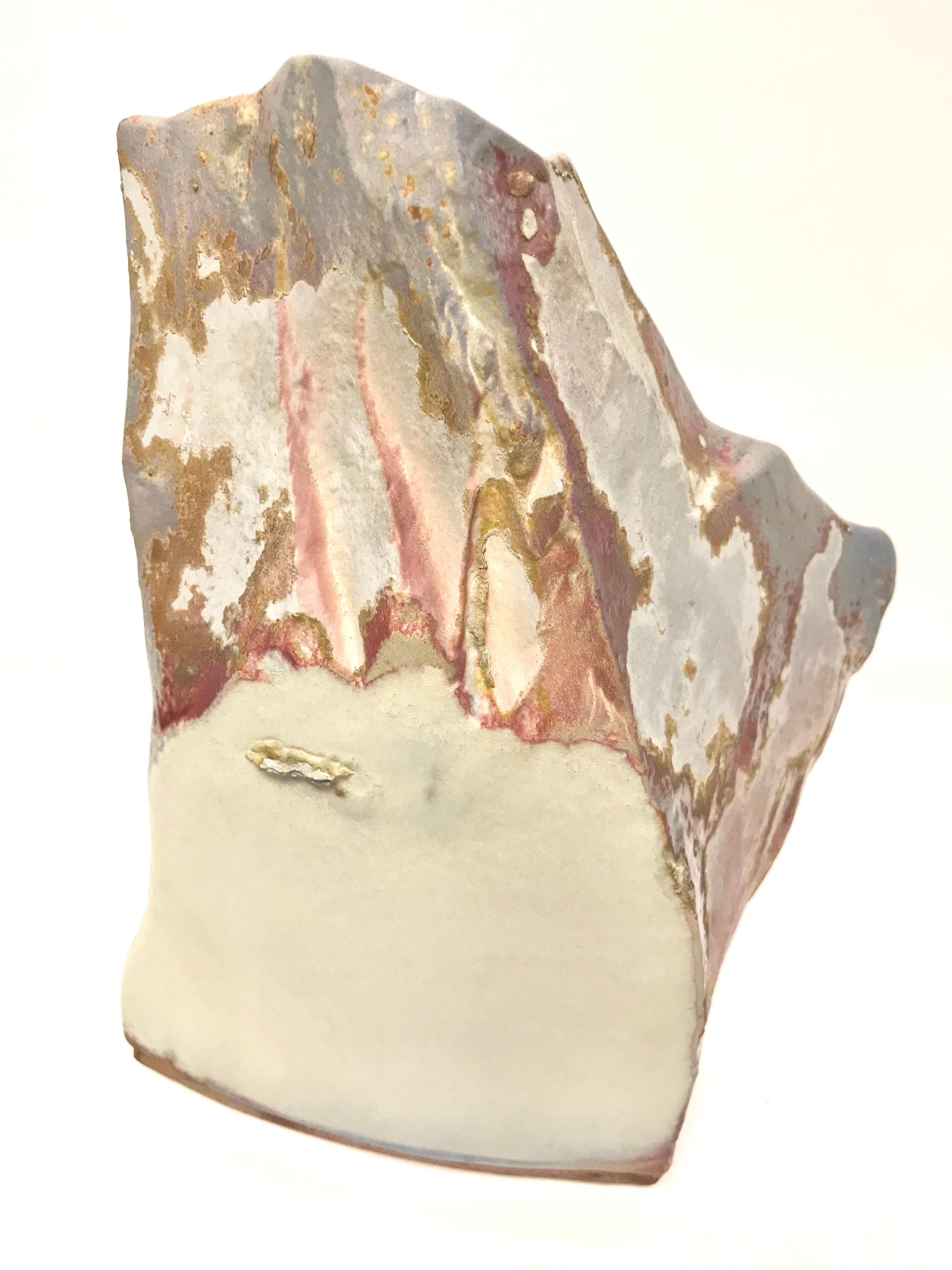 Tony Evans Raku Pottery Vase For Sale 5