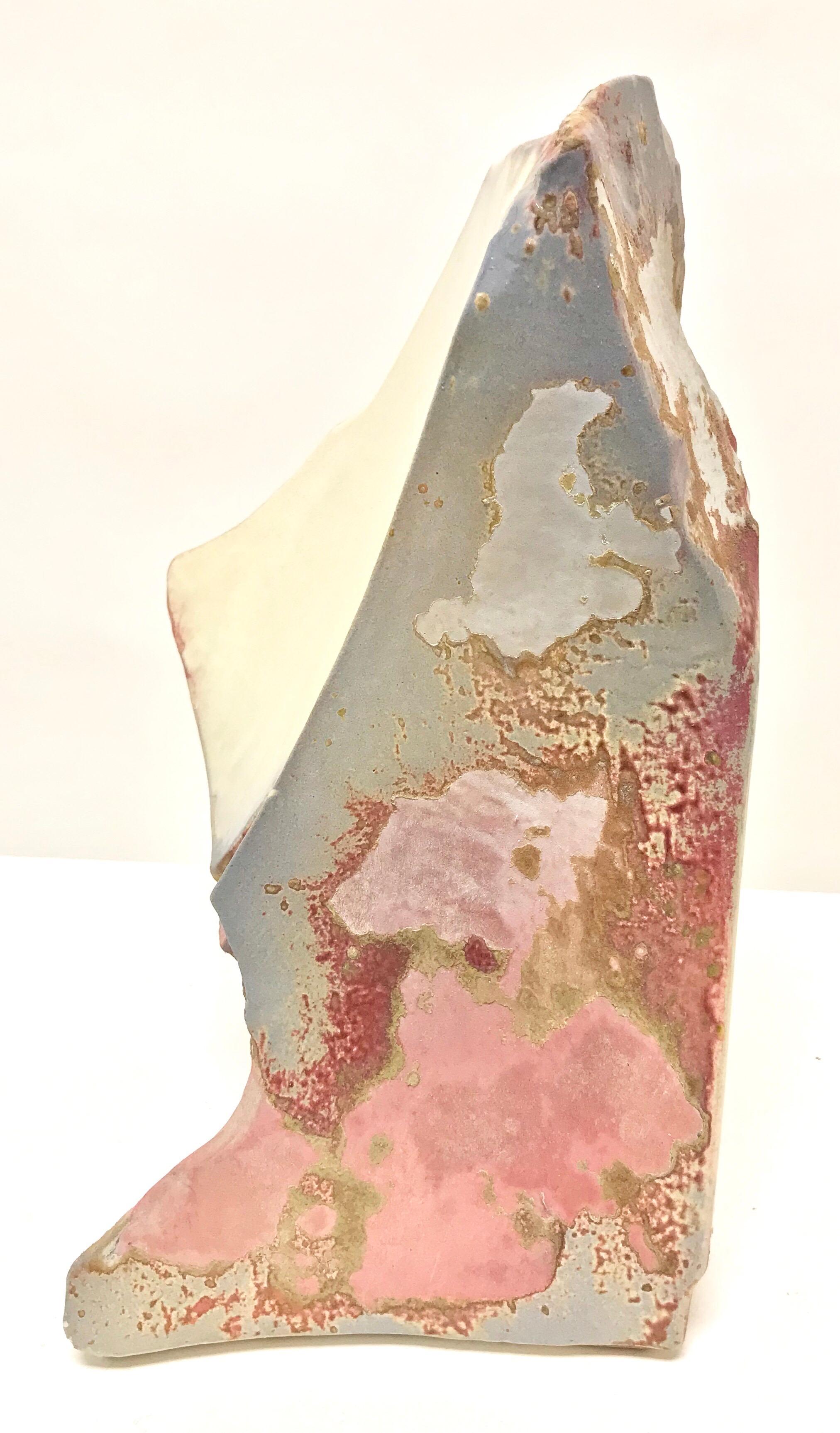 Tony Evans Raku Pottery Vase For Sale 9