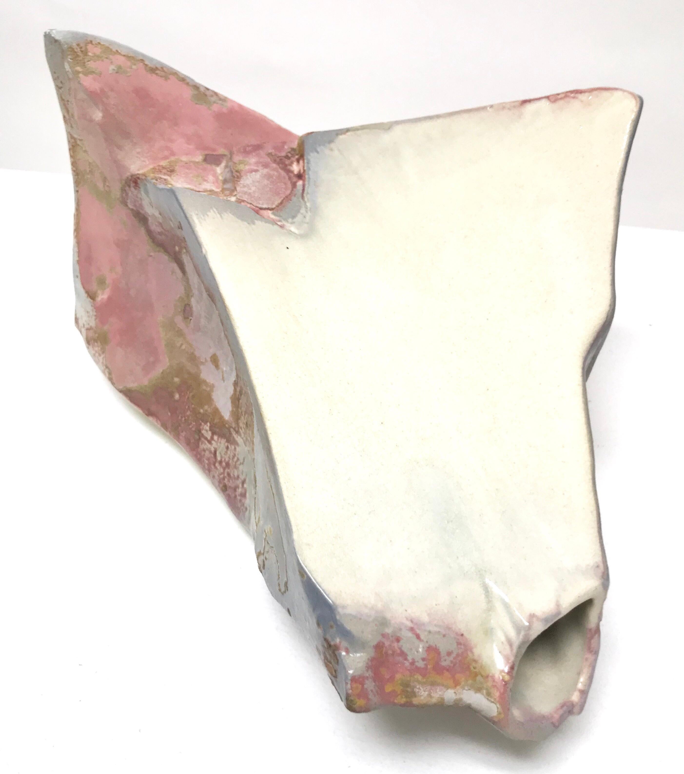 Tony Evans Raku Pottery Vase For Sale 10