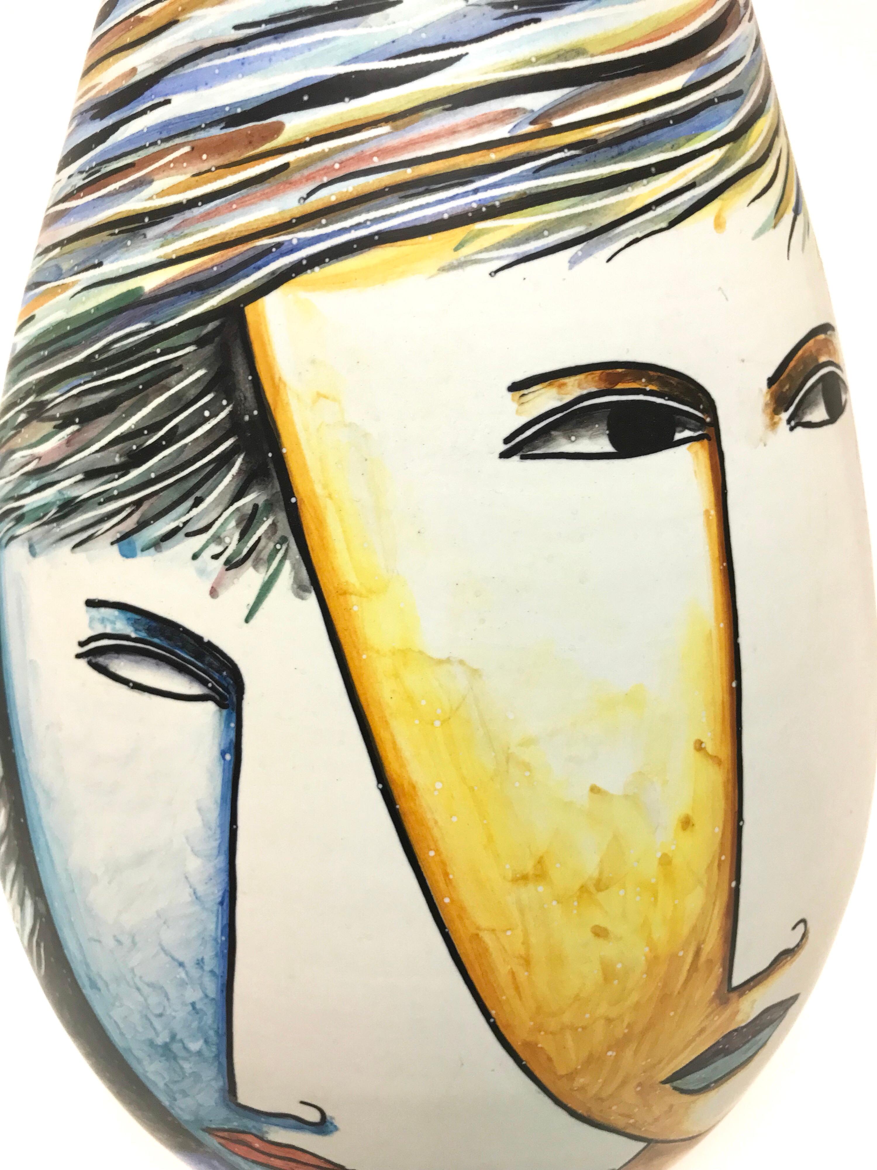 20th Century Giuseppe Prinzi Vase For Sale