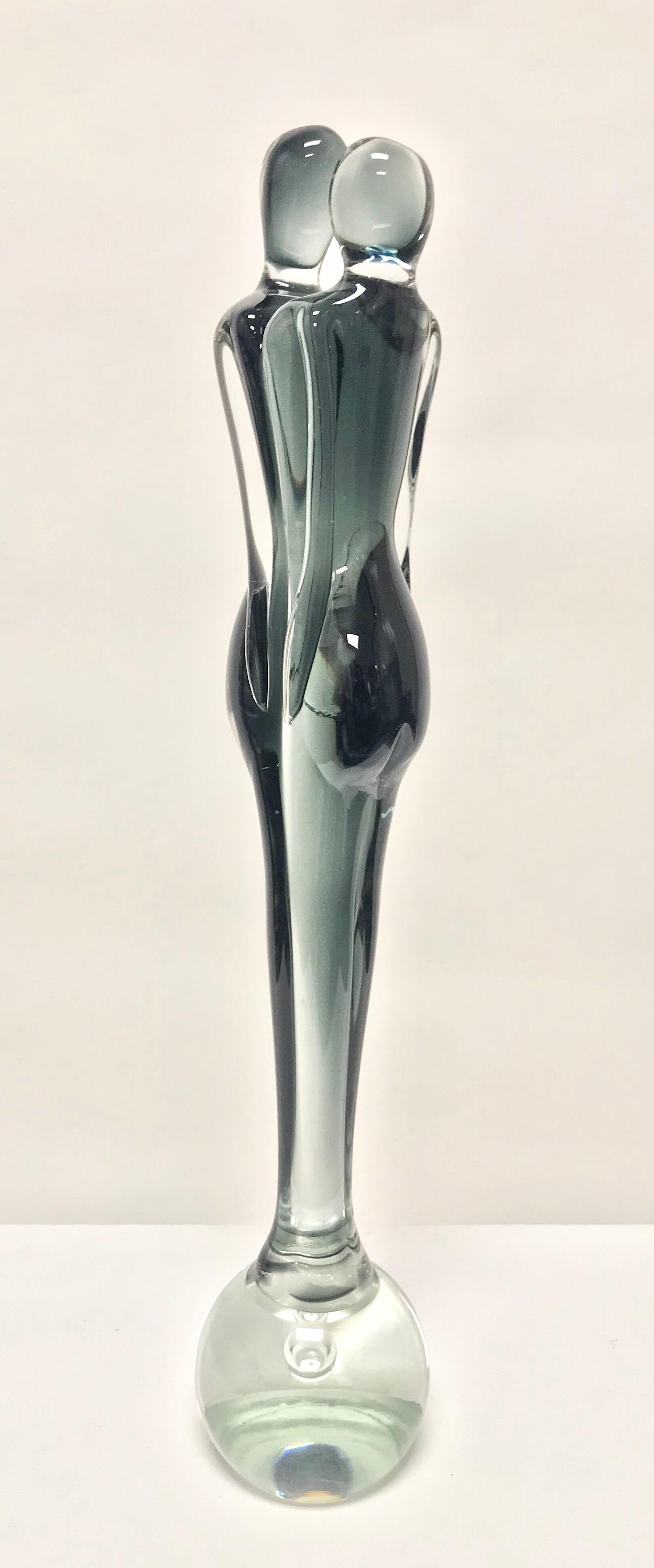 Murano Glass Sculpture Attributed to Pino Signoretto For Sale 1