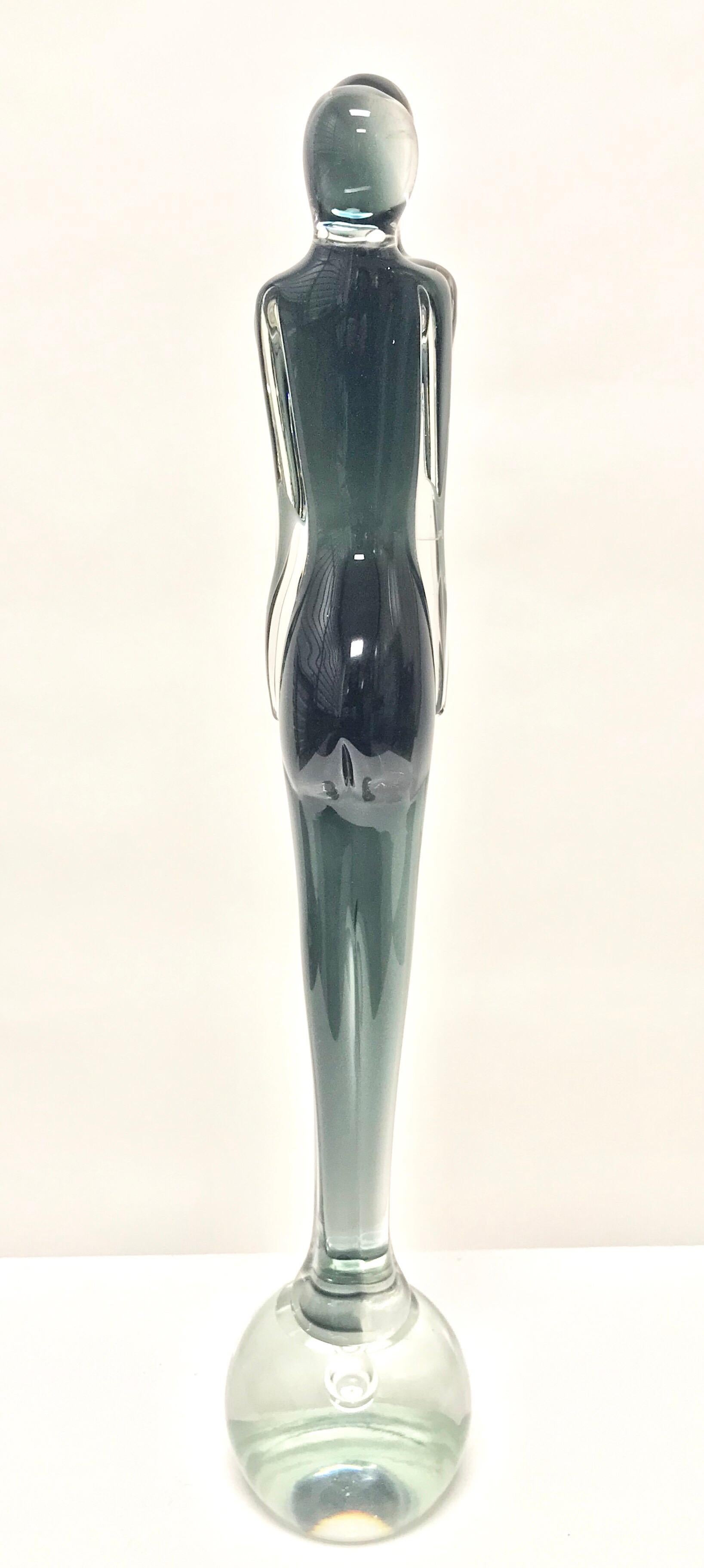 Murano Glass Sculpture Attributed to Pino Signoretto For Sale 2