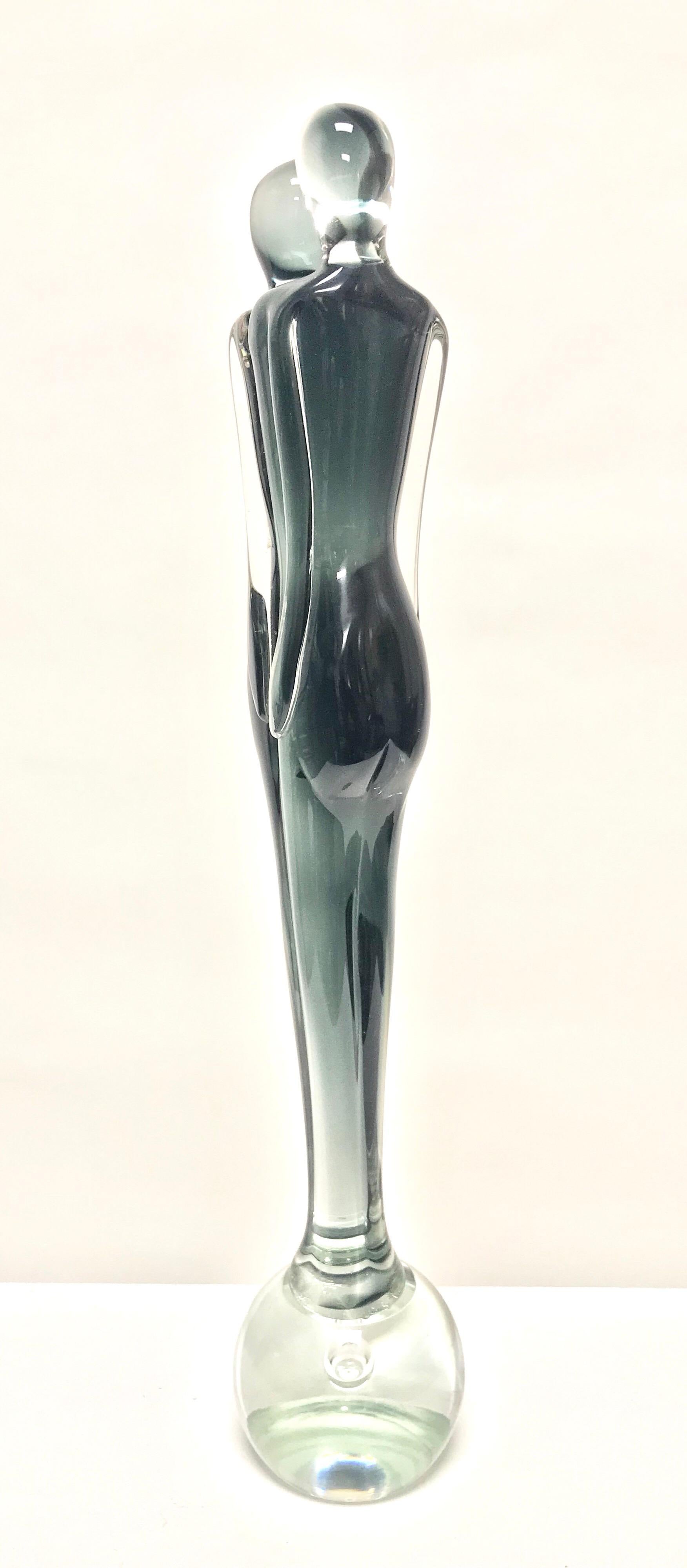 Murano Glass Sculpture Attributed to Pino Signoretto For Sale 4