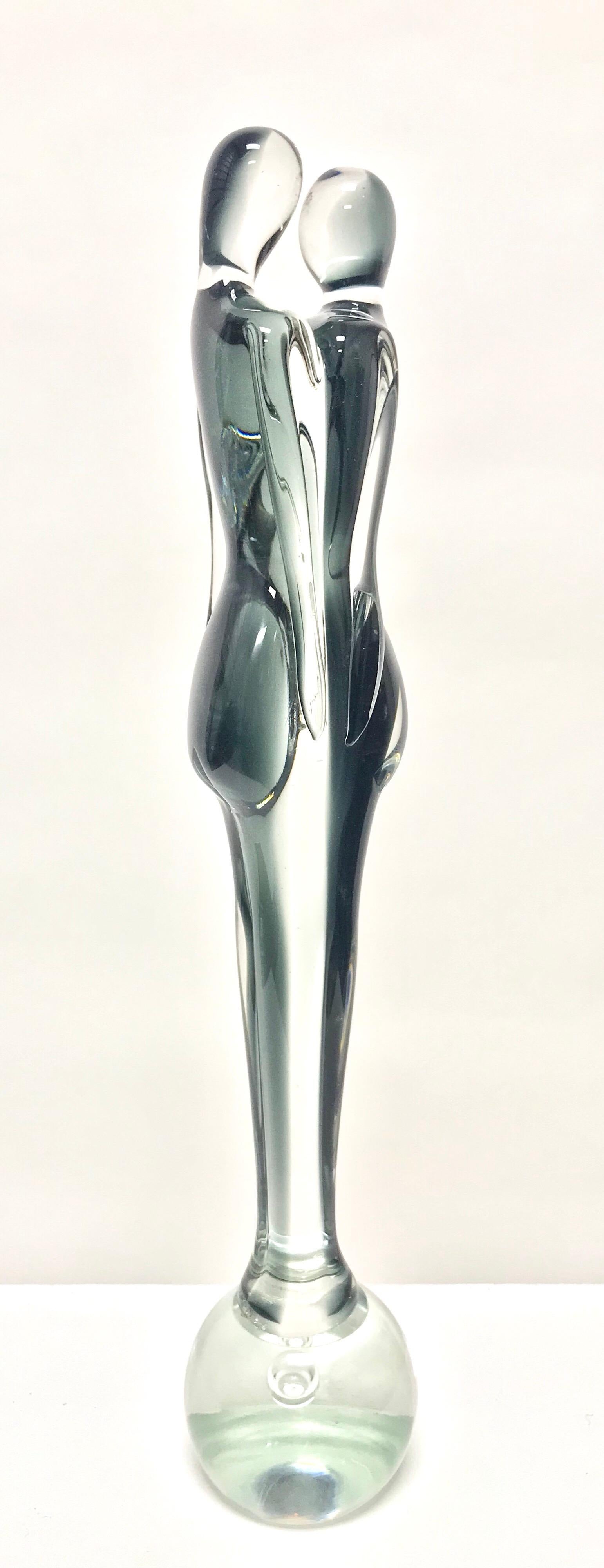 Murano Glass Sculpture Attributed to Pino Signoretto For Sale 6