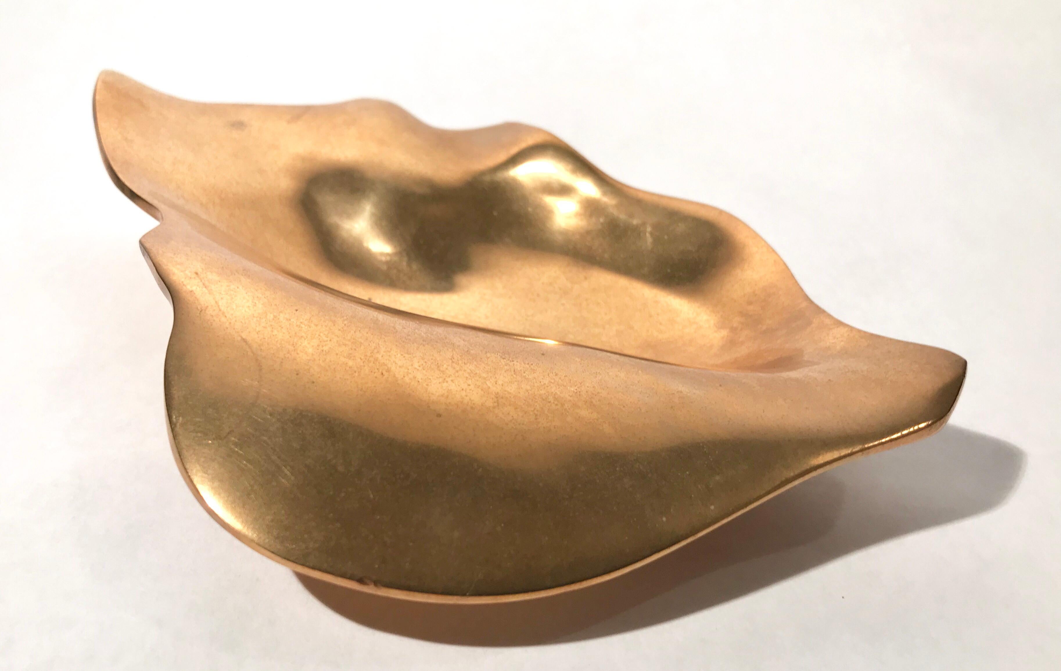 Michel Jaubert Sculptural Bronze Dish Vide Poche 3