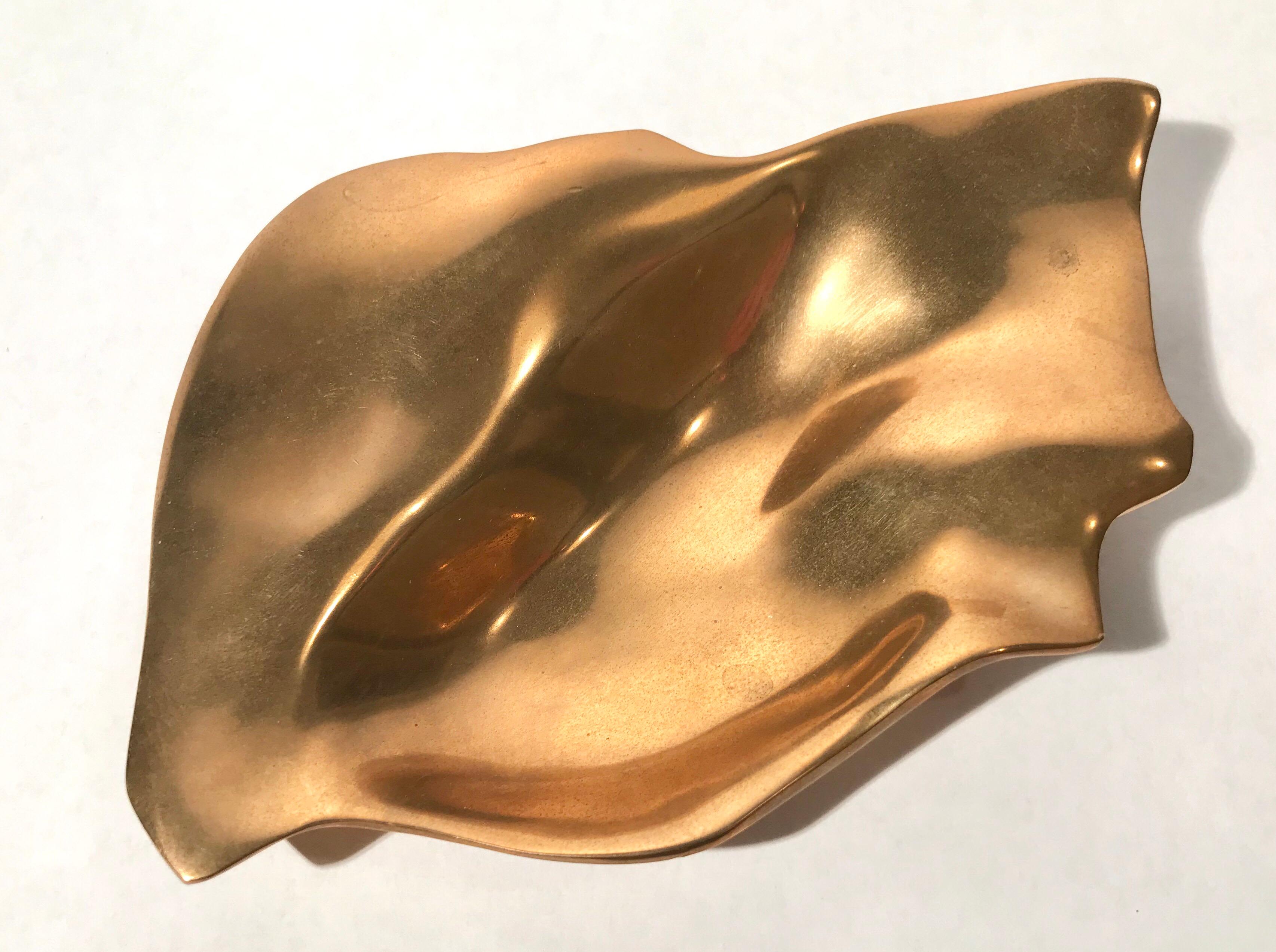Michel Jaubert Sculptural Bronze Dish Vide Poche 7