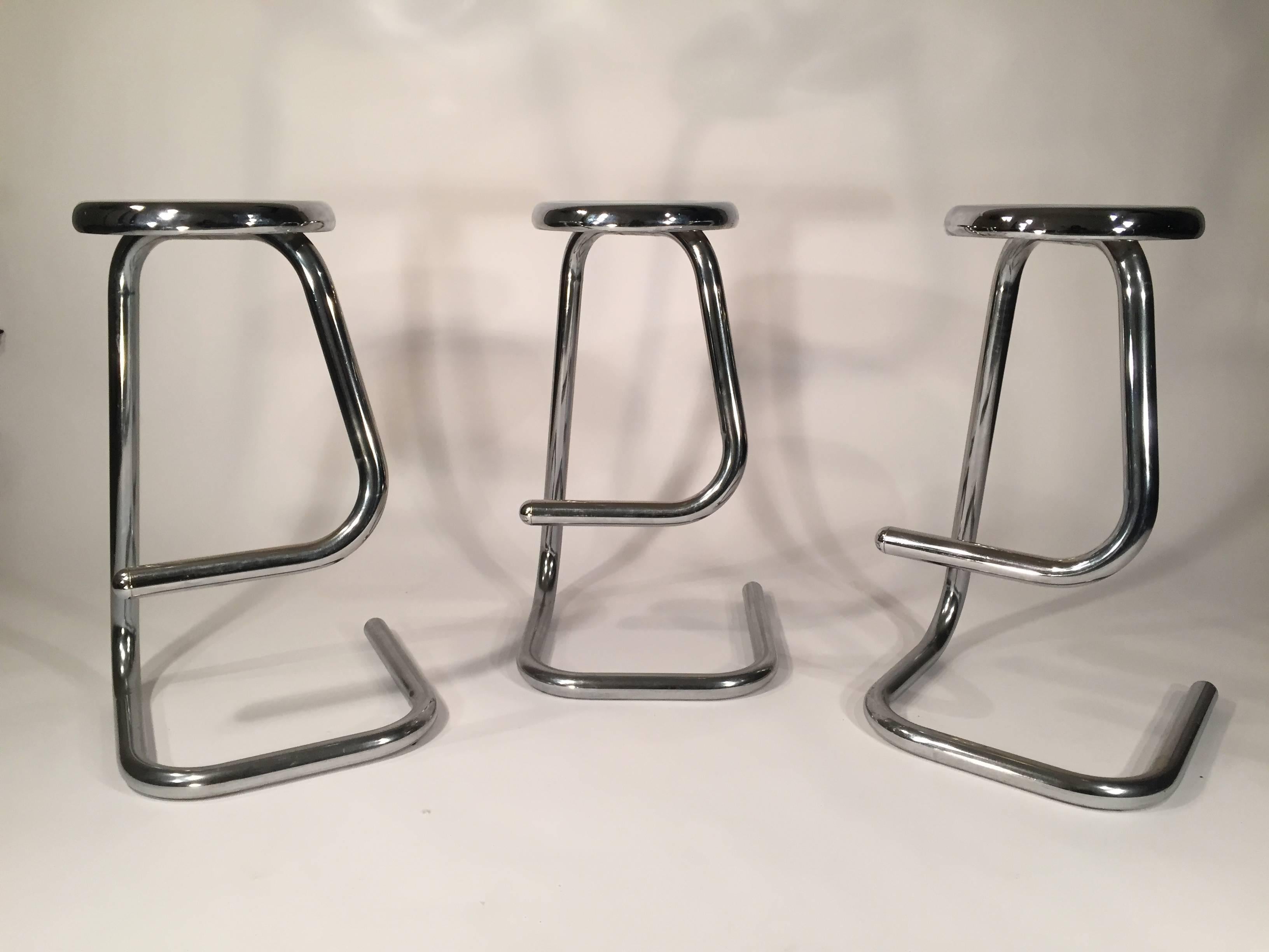tubular bar stools