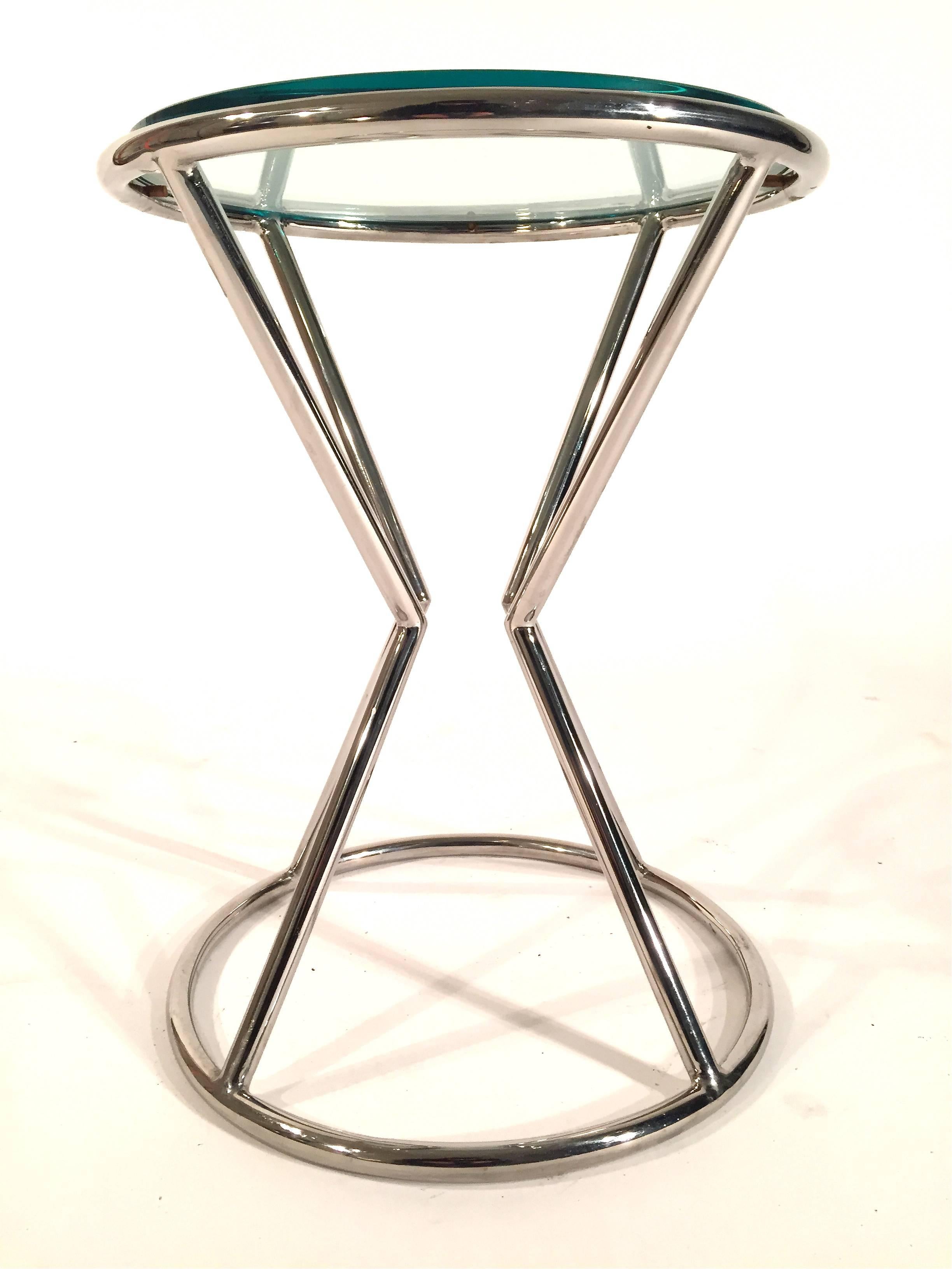Late 20th Century Pace Collection Drinks Table