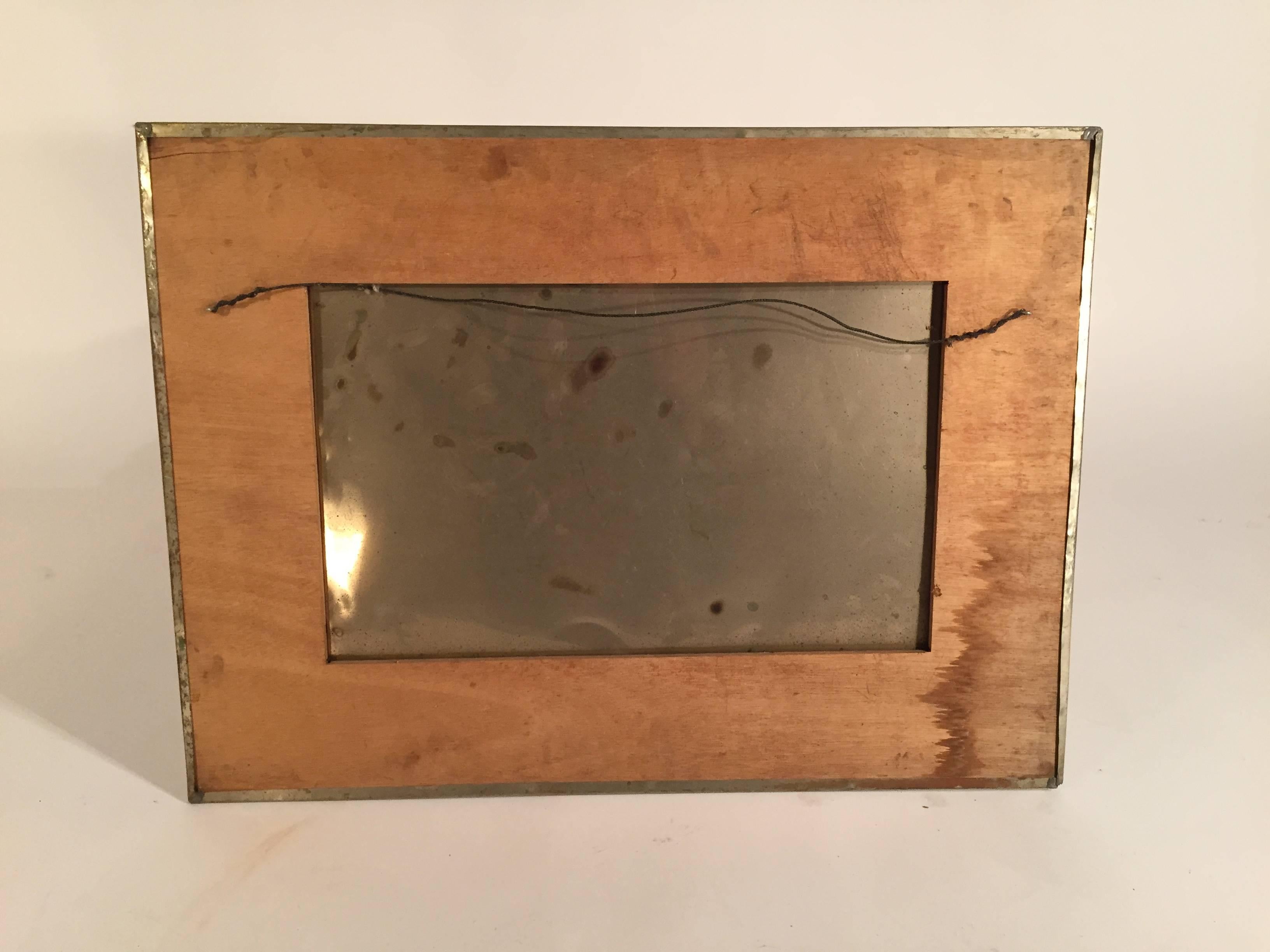 Abstract Enameled Copper Metal Wall Sculpture 5