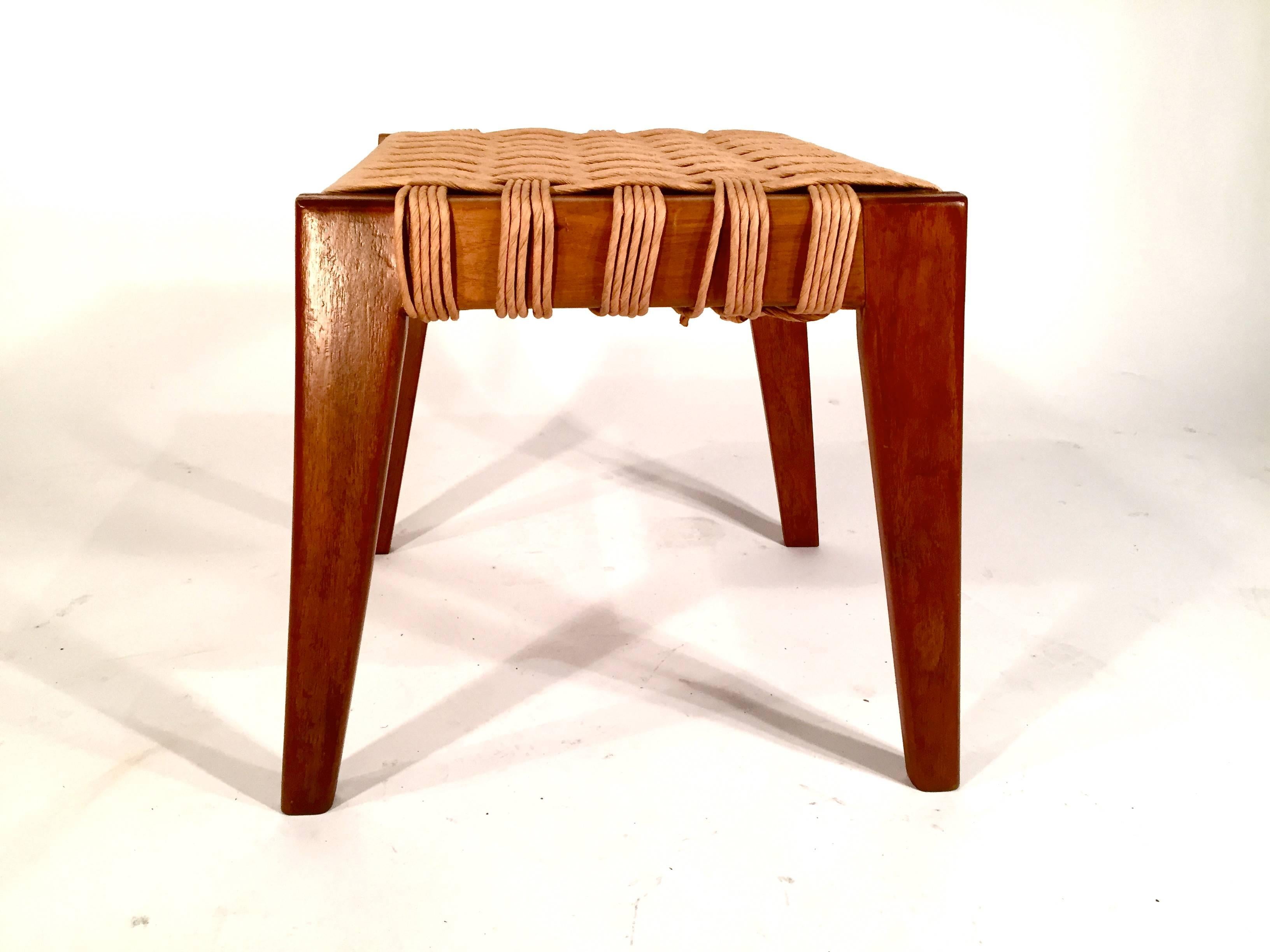 paper cord counter stool