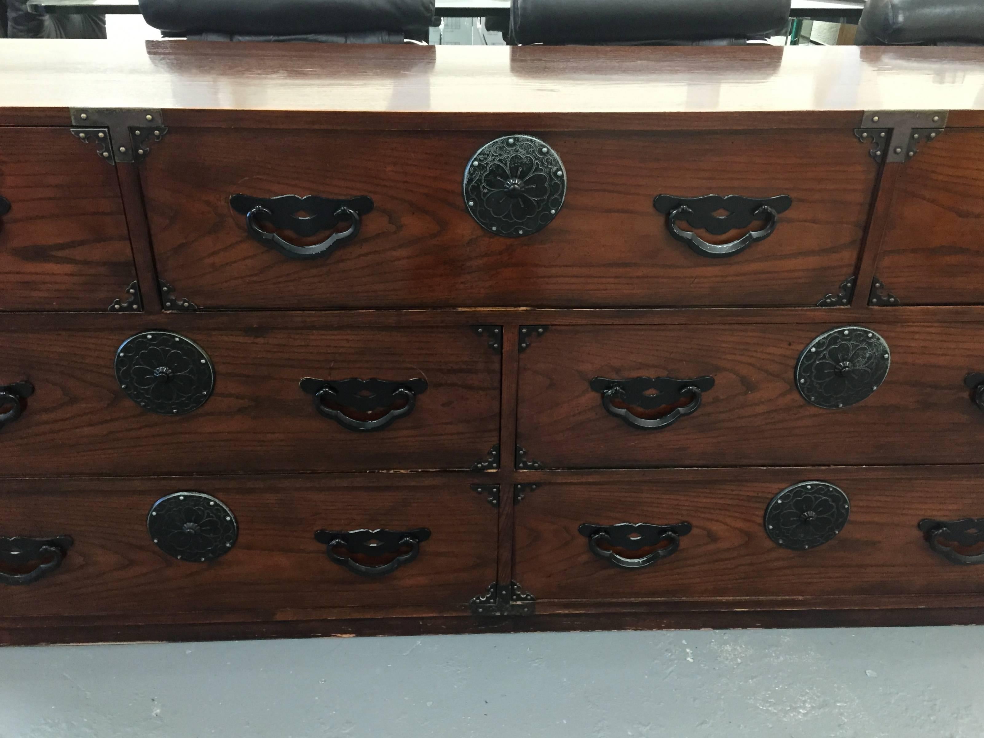 Modern Tansu Chest by Baker In Good Condition In Lake Success, NY