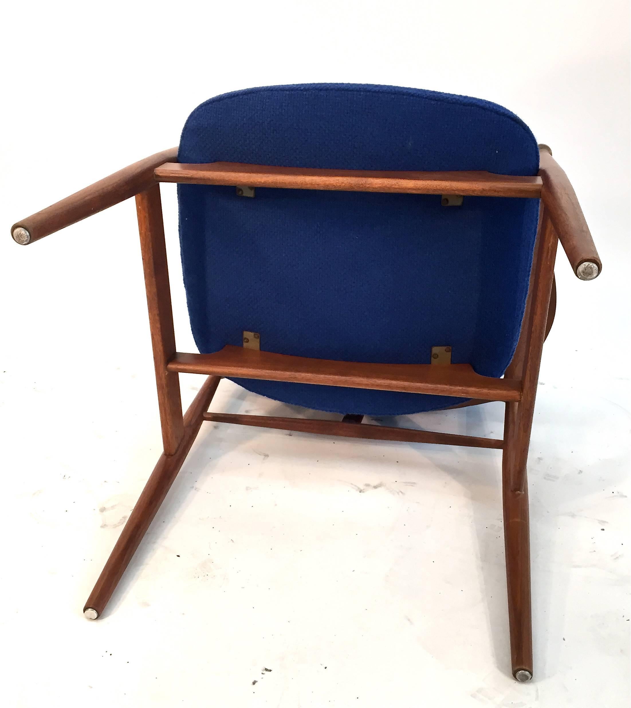 Finn Juhl Model 48 Open Armchair for Baker For Sale 5