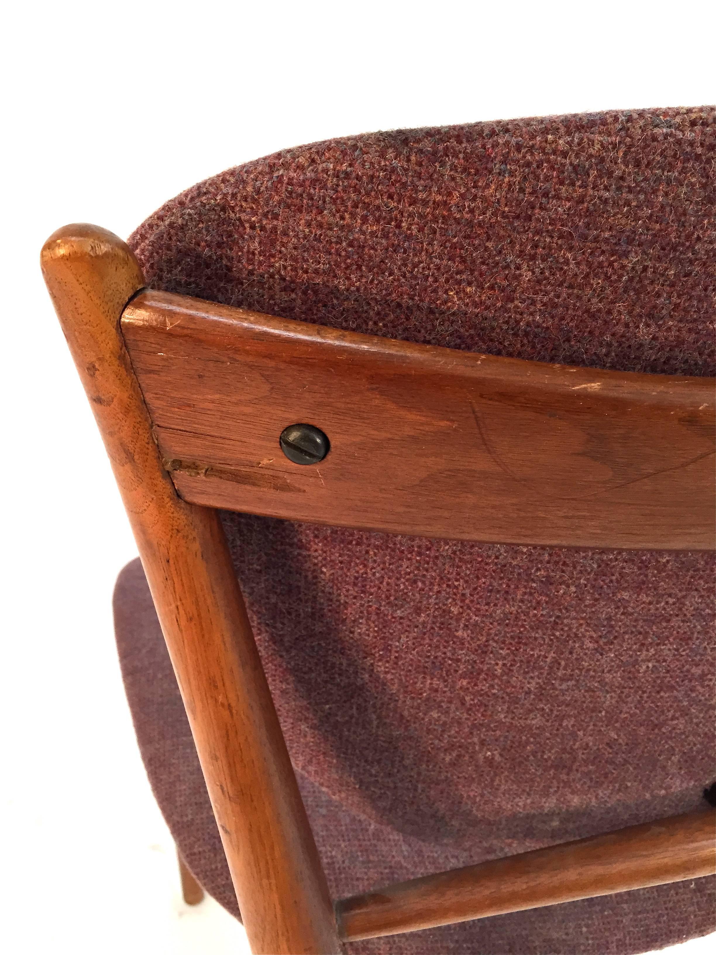 Finn Juhl Model Nv-51 Side Chair for Baker For Sale 4