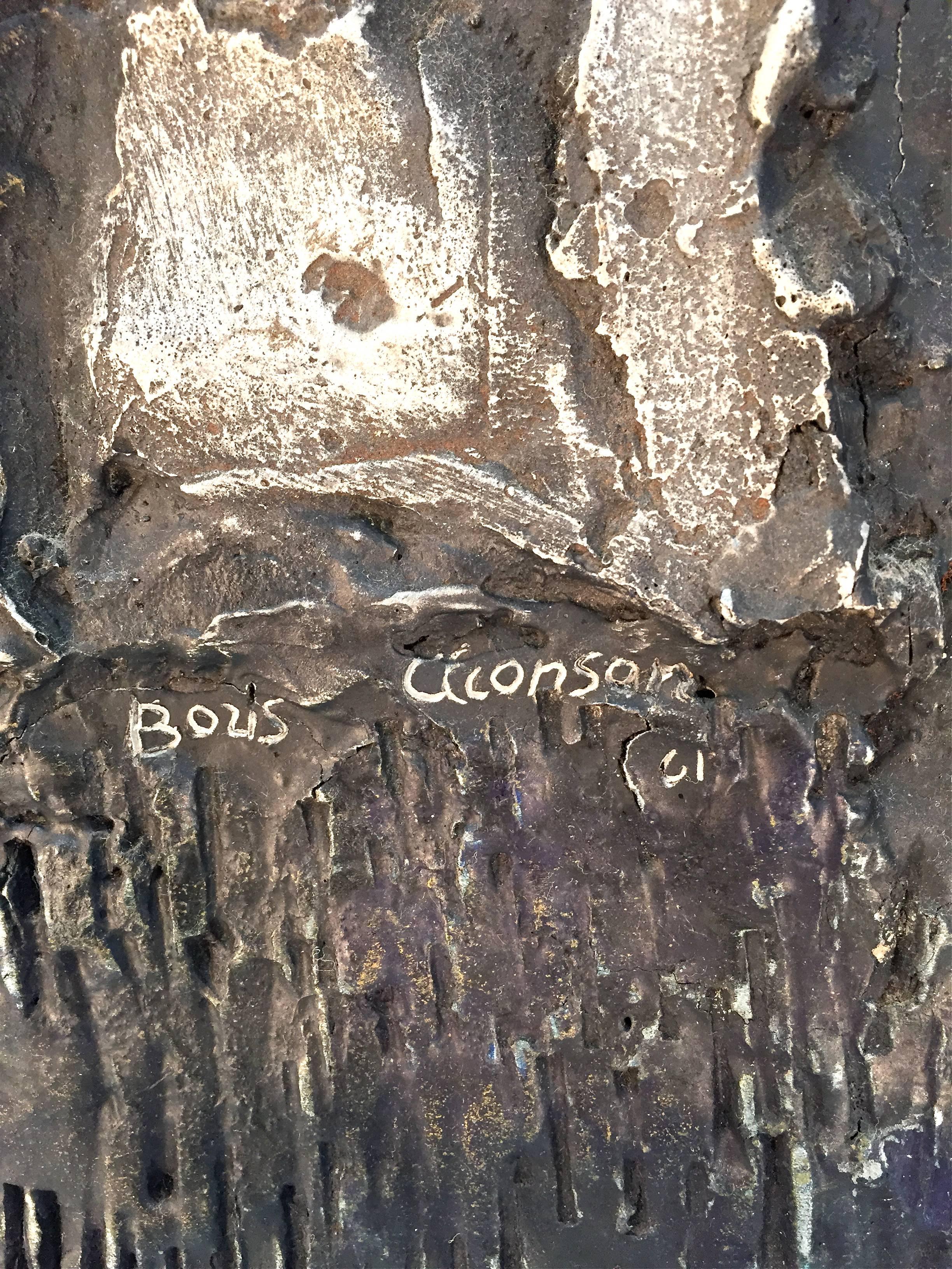 Boris Aronson Metal on Wood 
