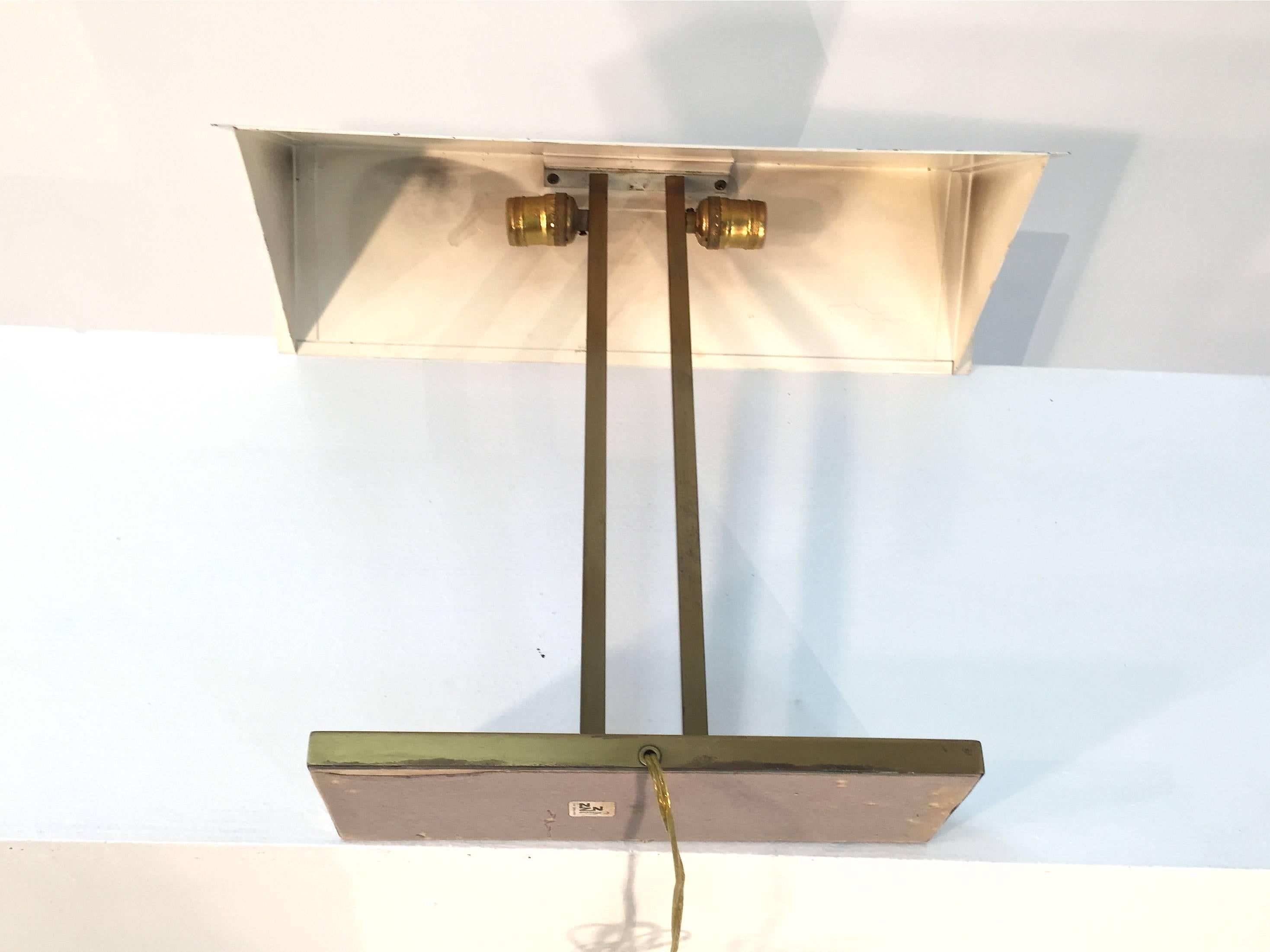Greta Von Nessen Brass Desk Lamp For Sale 4