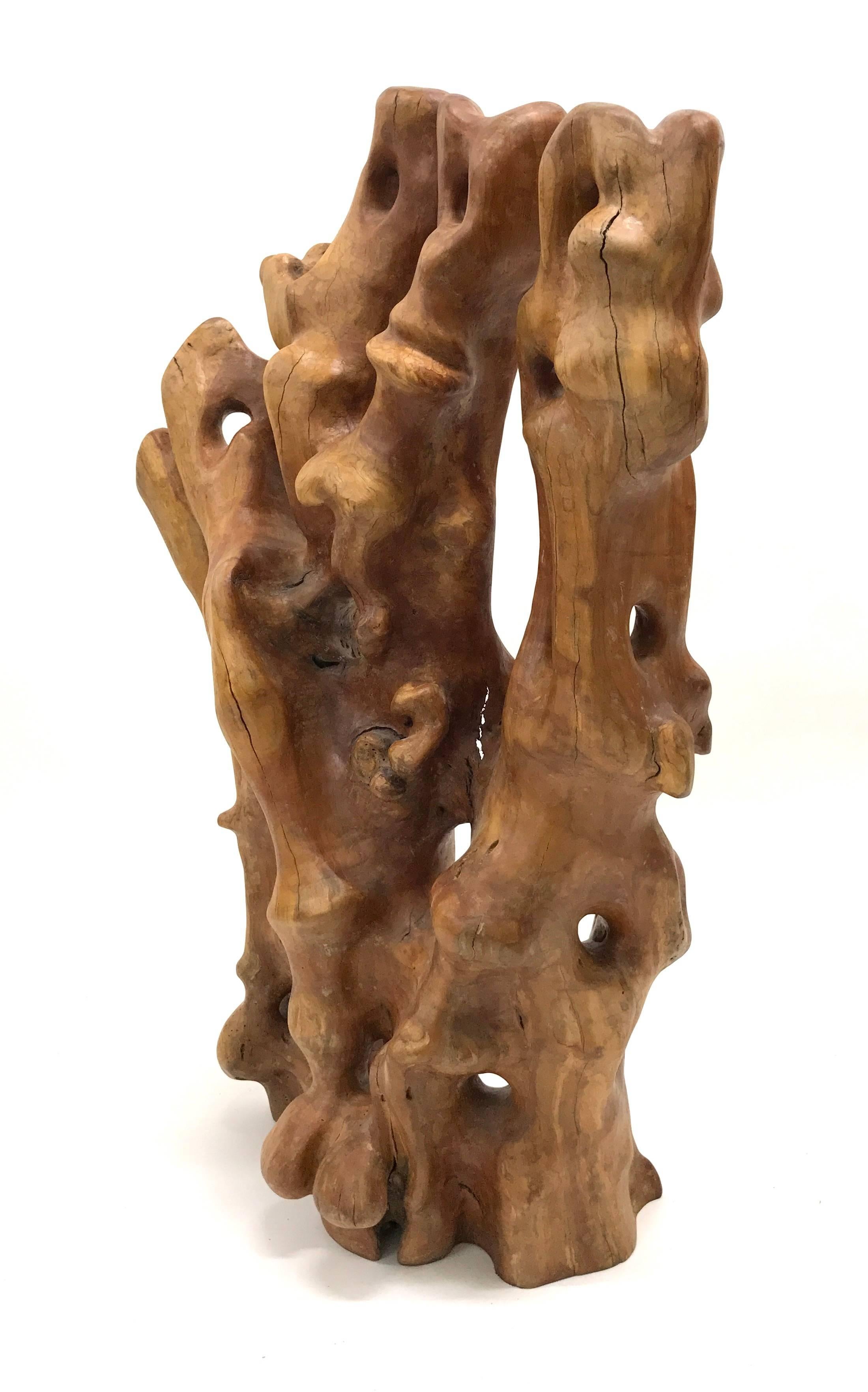 Abstract Root Wood Sculpture For Sale 3