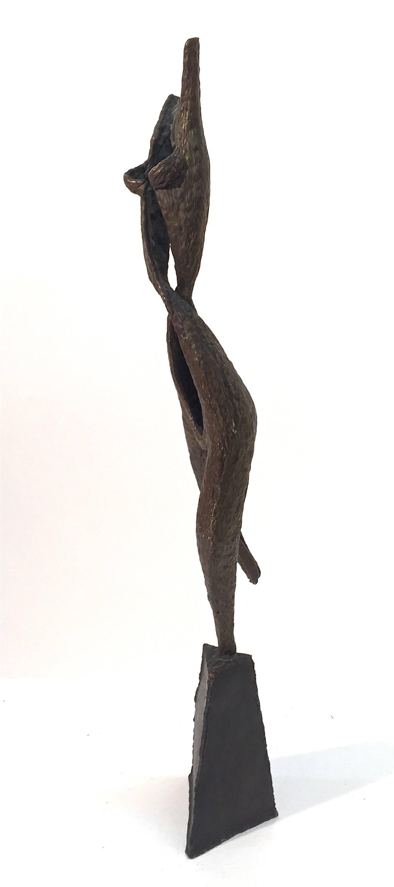 Mid-Century Bronze Female Nude Sculpture For Sale 2