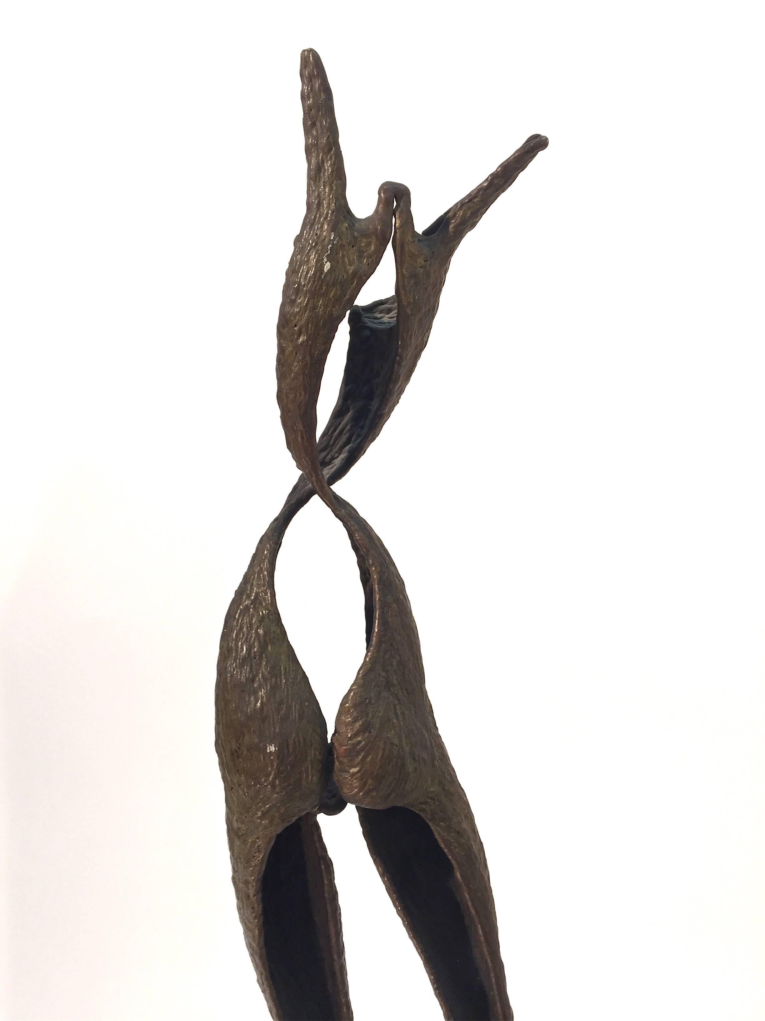 Mid-Century Bronze Female Nude Sculpture For Sale 4