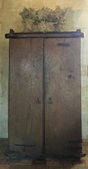 Late 15th-Early 16th Century Rare Solid Oak Armoire