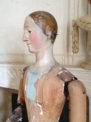 18th Century Italian Carved Mannequin