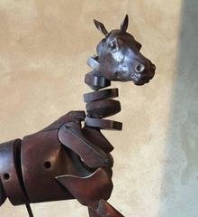 19th Century French Articulated Horse Model