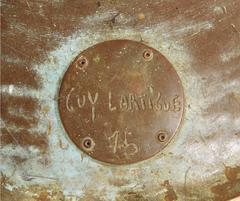 Fountain in Green Burnished Copper by Guy Lartigue, 1975