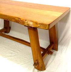 Finnish Wood Dining Room Table by Olavi Hanninen, 1st Edition, 1958