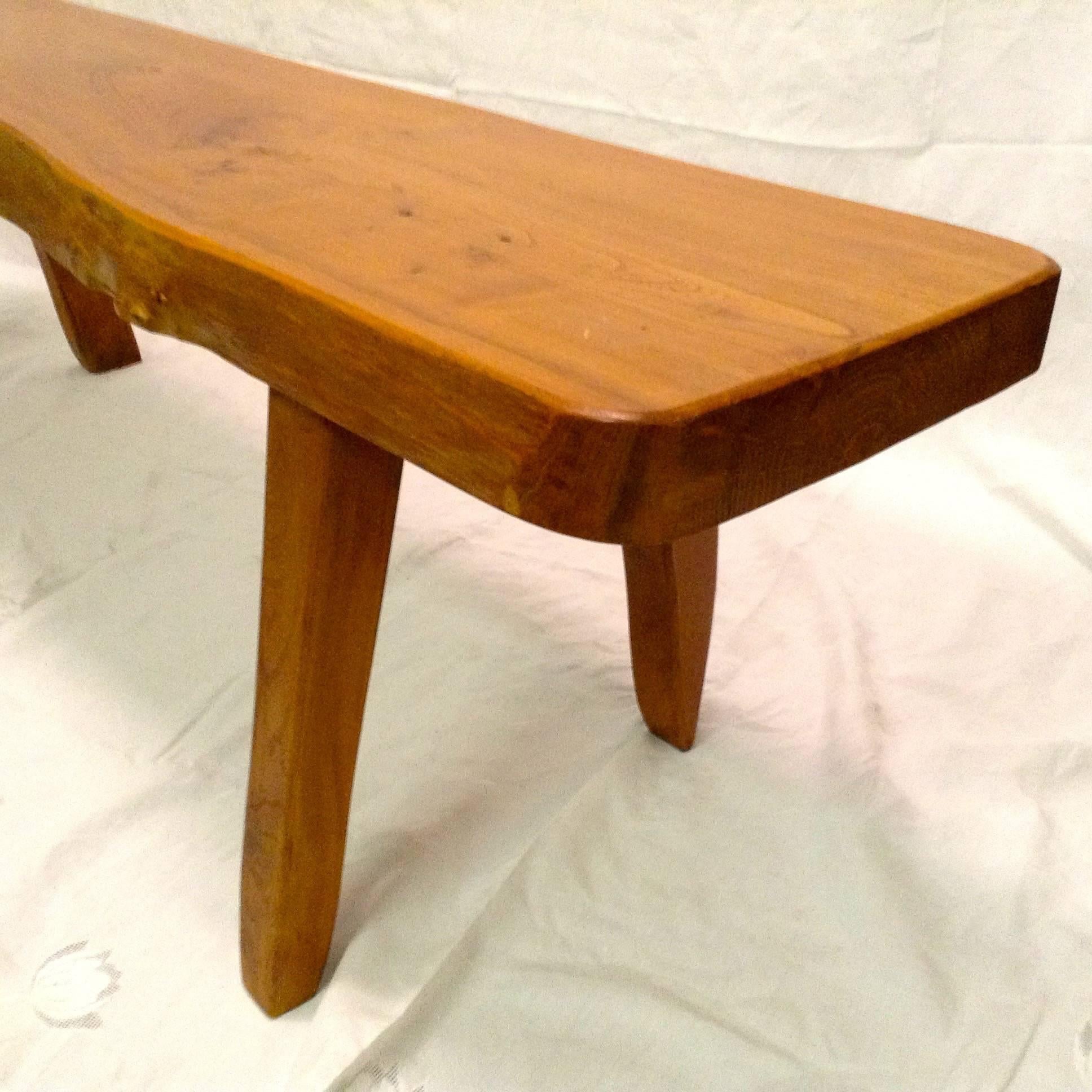 Finnish Wood Pair of Benches by Olavi Hänninen, First Edition, 1958 For Sale 1