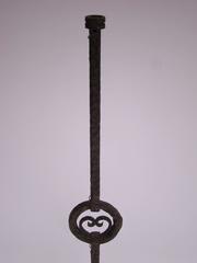 1940s, French, Wrought Iron Floor Lamp