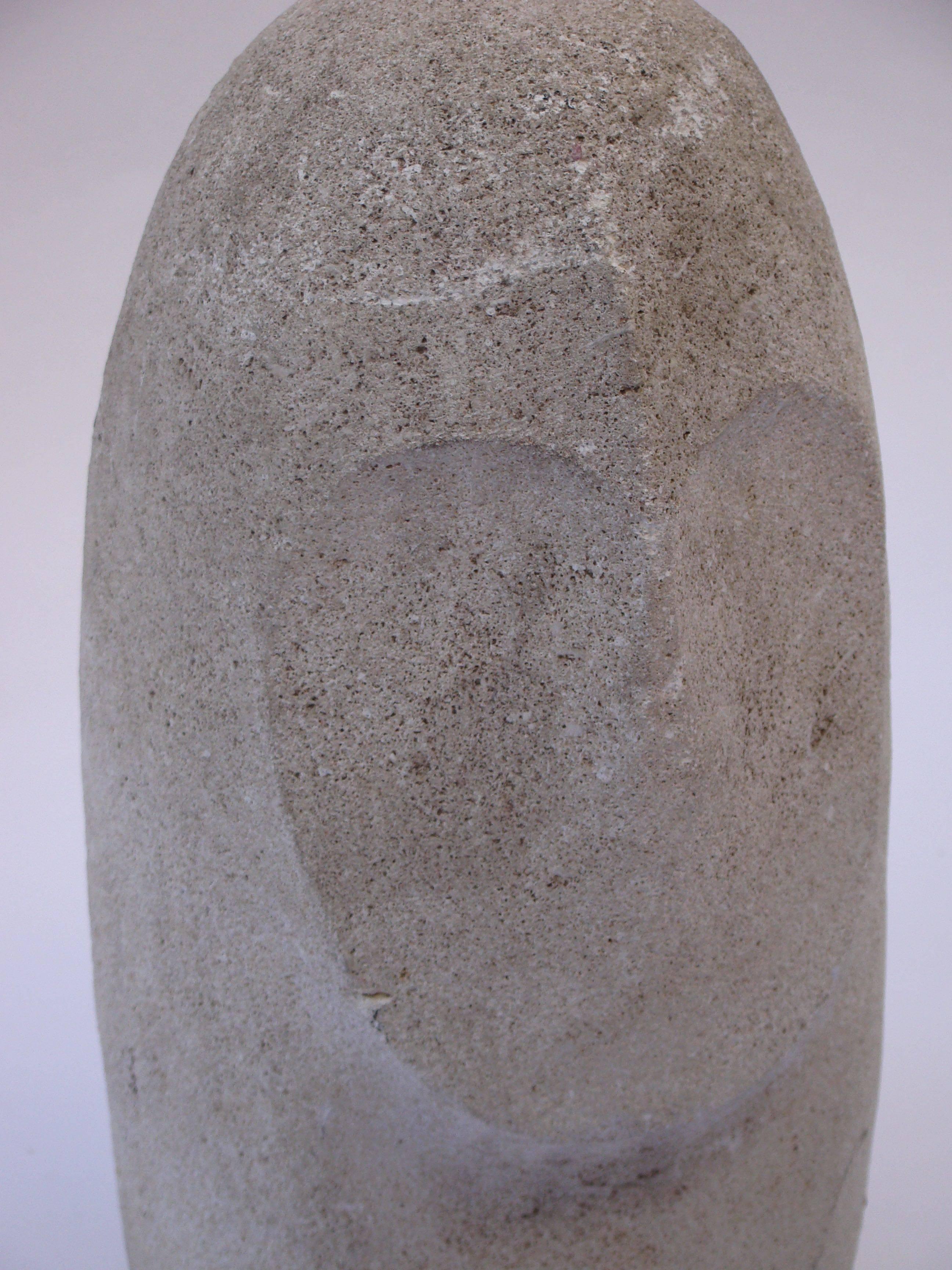 1960s Stone Abstract Sculpture In Good Condition For Sale In Saint-Ouen, FR