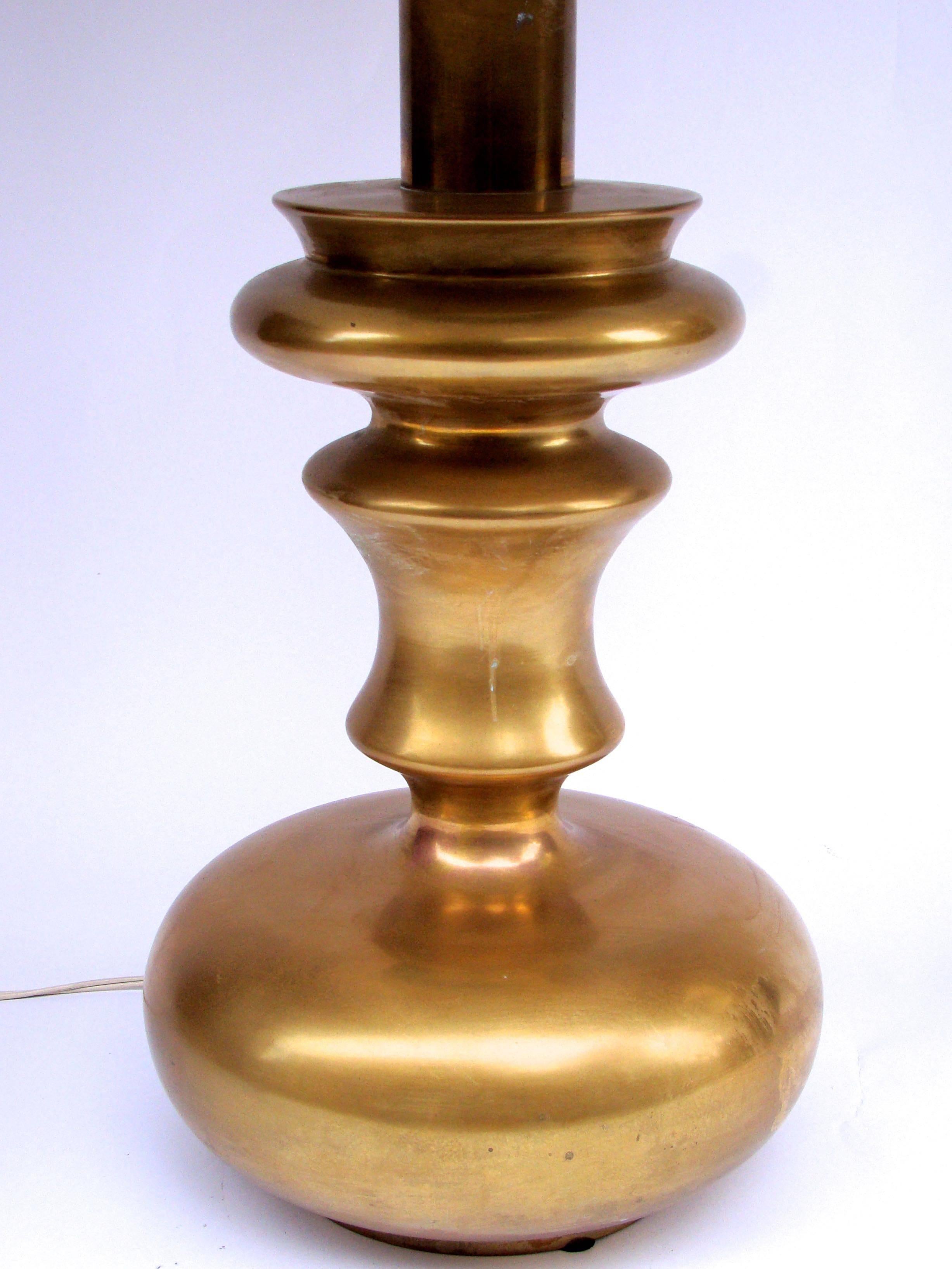 French 1970s Bronze Table Lamp