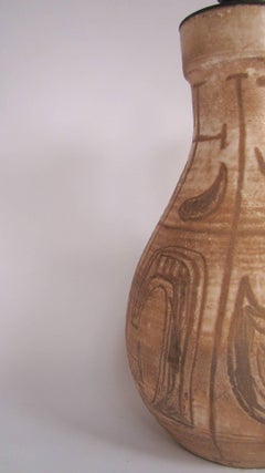 1960s French Ceramic Lamp