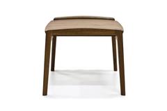 Pilot Lounge Chair Ottoman in Oiled Walnut by Scott Mason for Wooda