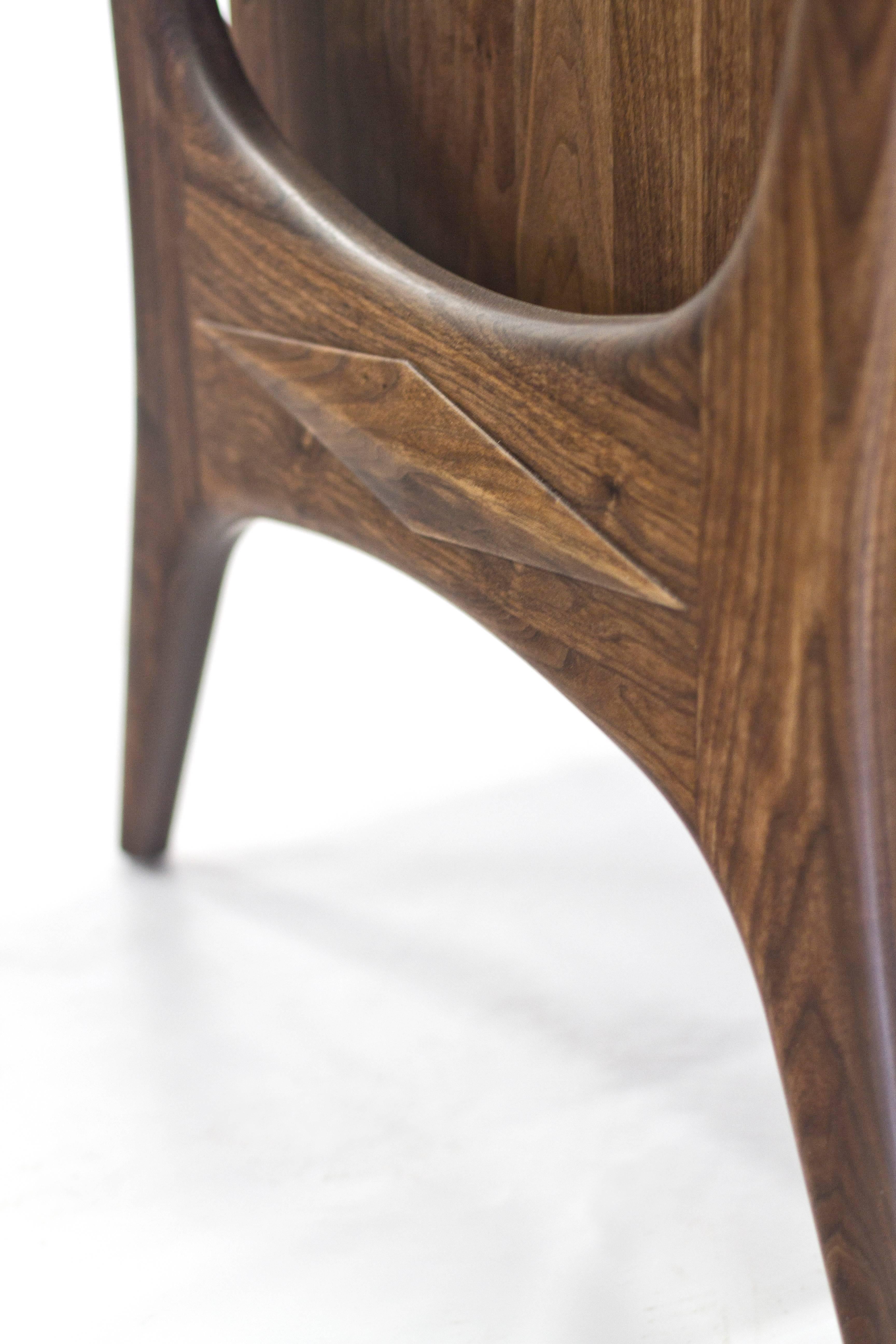 Hardwood Sträcka Desk in Oiled Walnut by Mack Geggie for Wooda For Sale