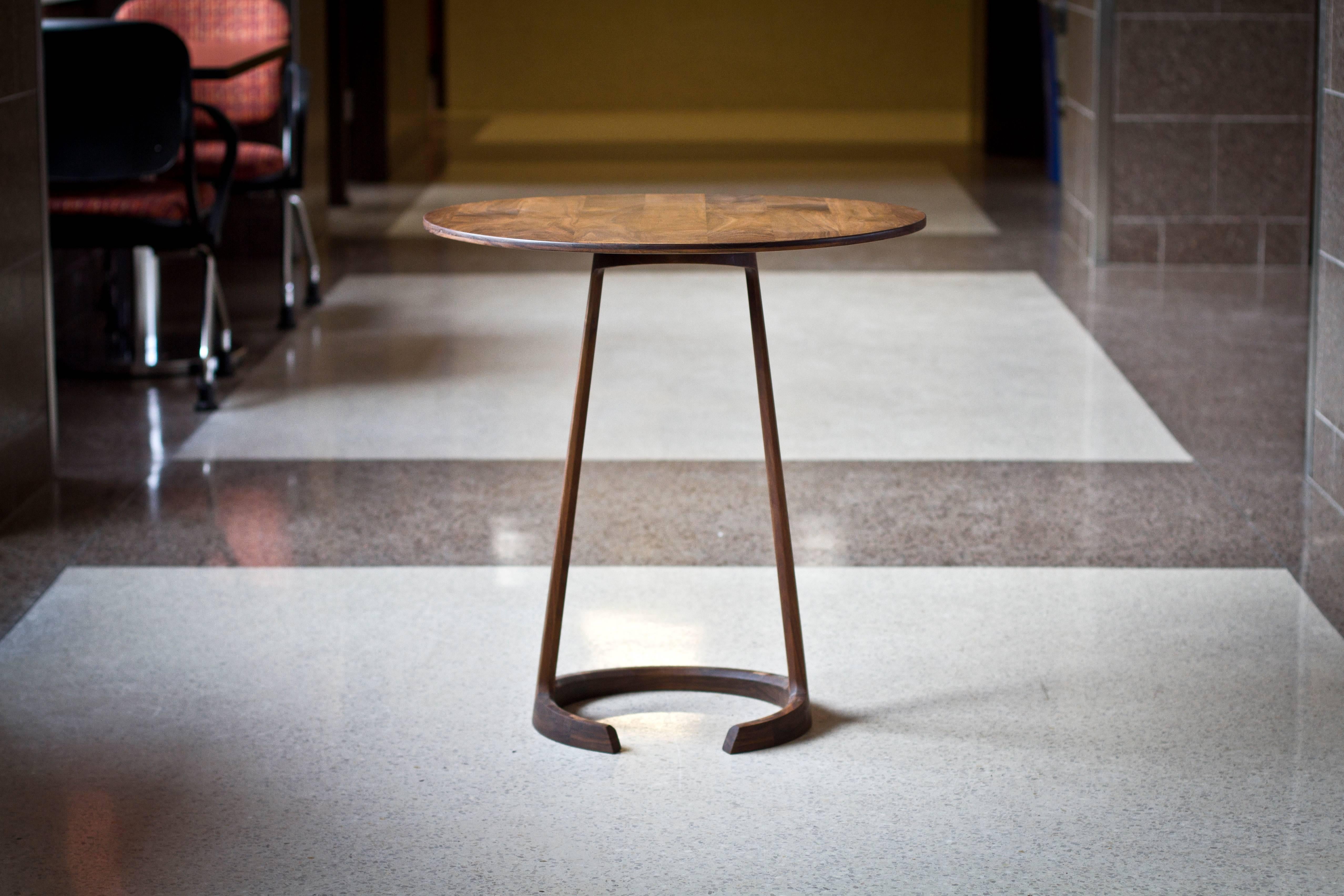 Repose End Table in Oiled Walnut by Zac Feltoon for Wooda For Sale 3