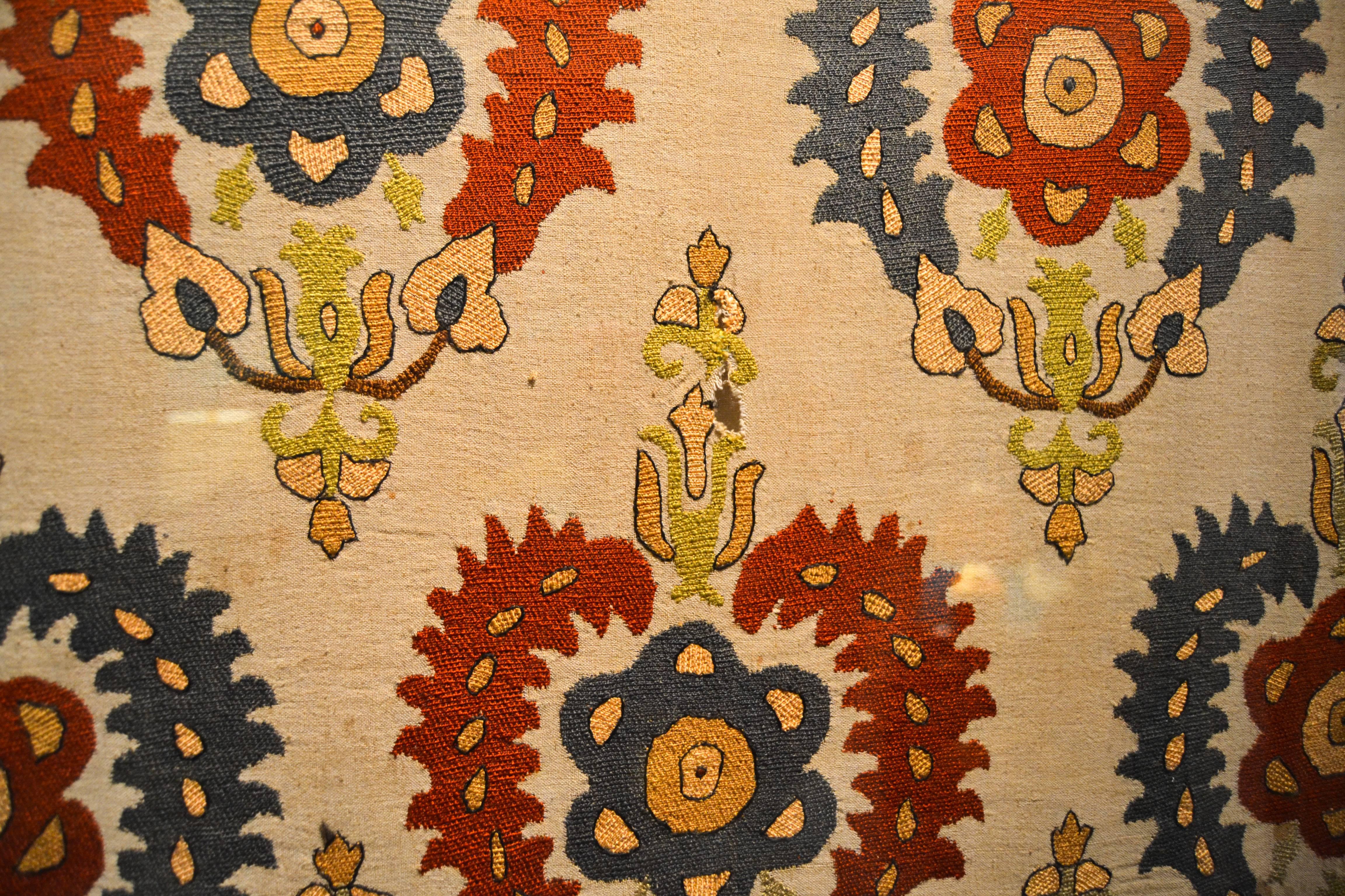 early 19th Century Embroidered Ottoman Textile For Sale 1