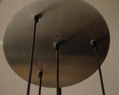 Groove Series Amber Molecule Chandelier Customizable Modern Handmade Lighting