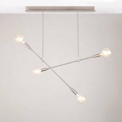 Sorenthia Double, Mid-Century Modern Inspired Chandelier, Custom by Studio DUNN