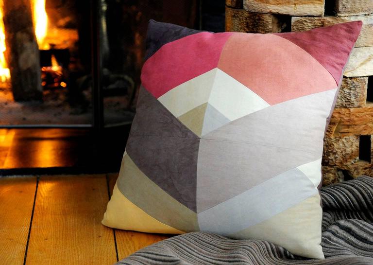 Quilted American Heritage Throw Pillow, Handmade to Order by Studio Dunn For Sale at 1stDibs