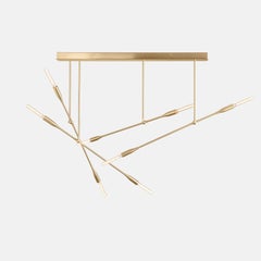 Sorenthia Quad, Mid-Century Modern Inspired Chandelier, Custom by Studio DUNN