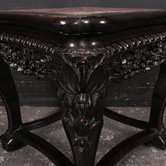 Chinese Carved Lamp Table