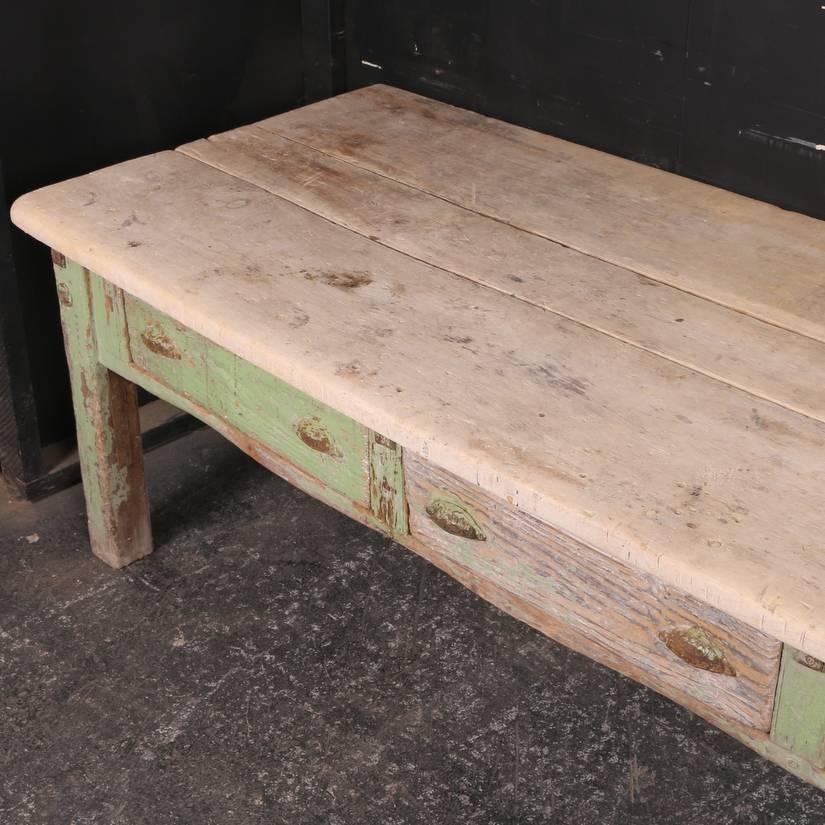 Bleached Stunning Country House Serving Table