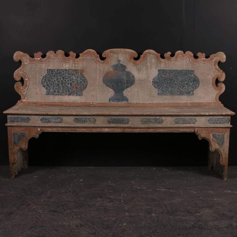 Gustavian Pair of Swedish Benches