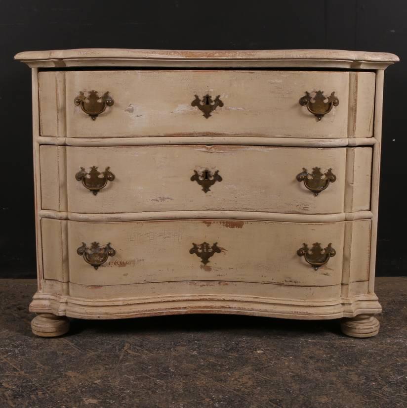 Cold-Painted Danish Commode
