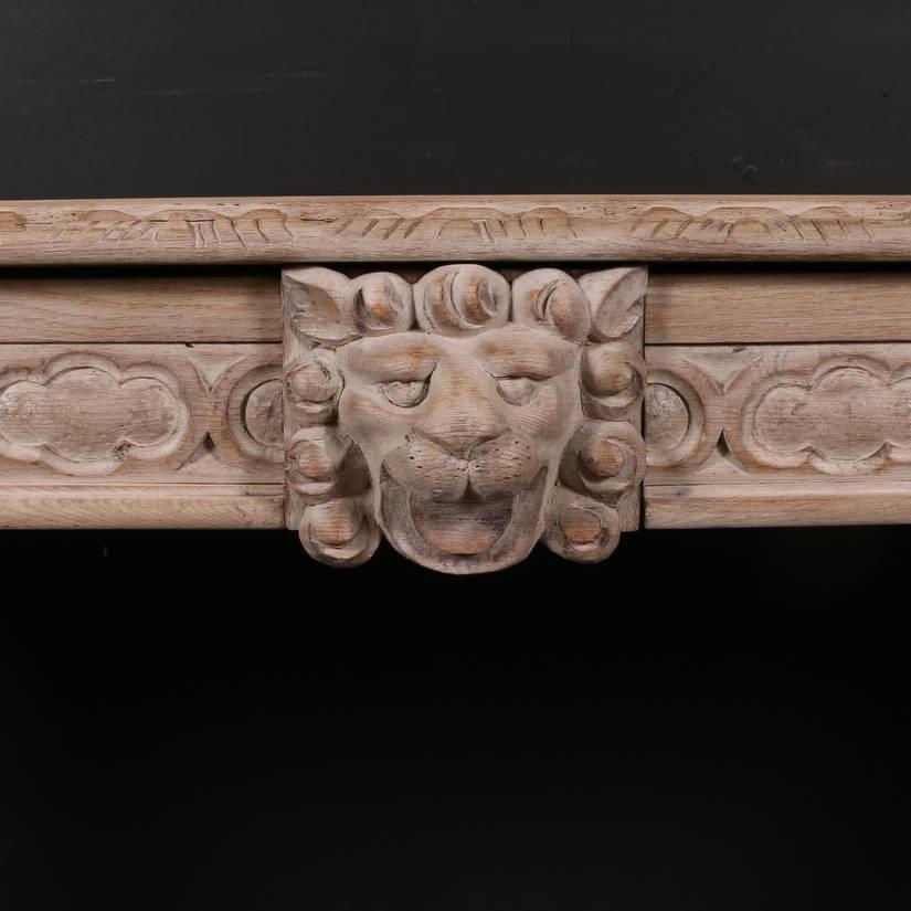 Bleached Exceptional Scottish Console Table