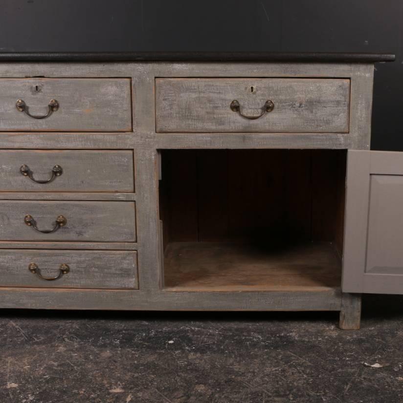 Early 19th Century Country House Dresser Base In Excellent Condition In Leamington Spa, Warwickshire