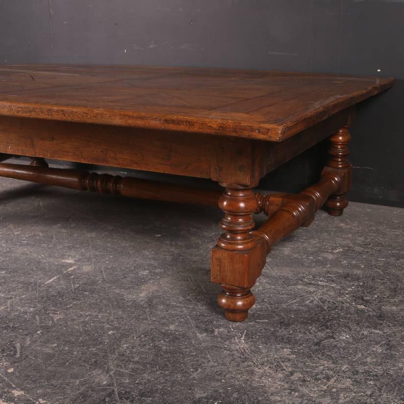 Great Britain (UK) 19th Century English Oak Coffee Table