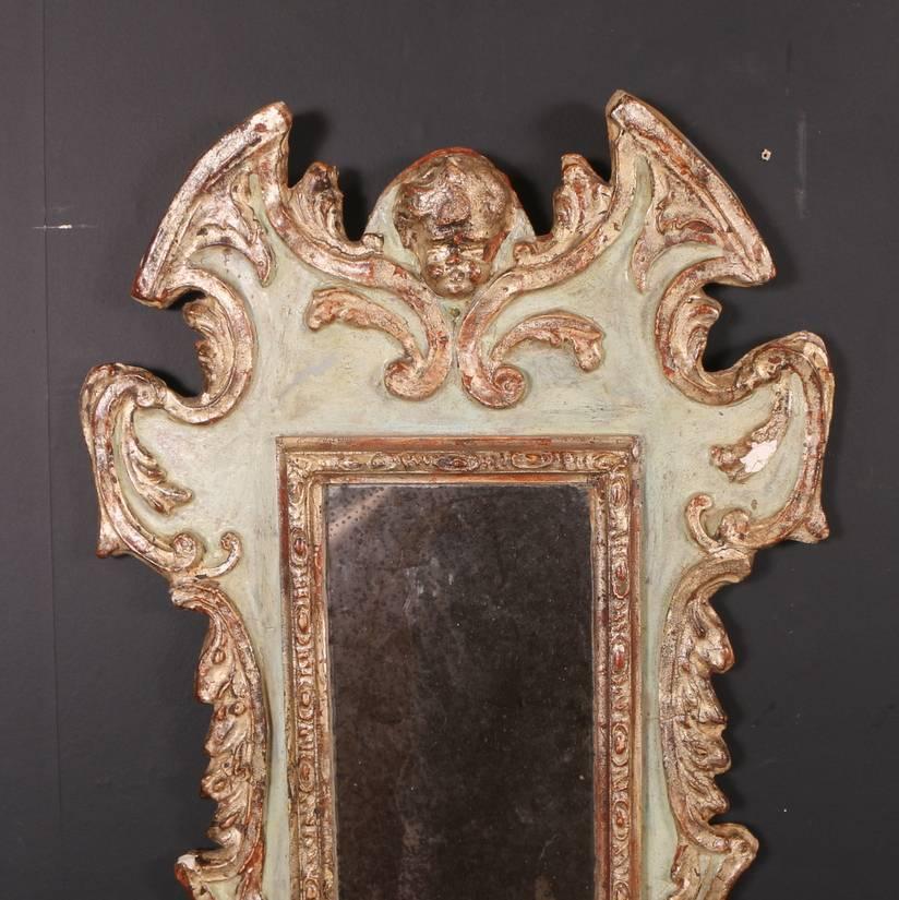 18th Century and Earlier Set of Three Danish Wall Mirrors