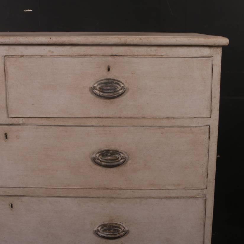 George III 19th Century English Chest of Drawers