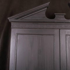 Black Painted Georgian Wardrobe
